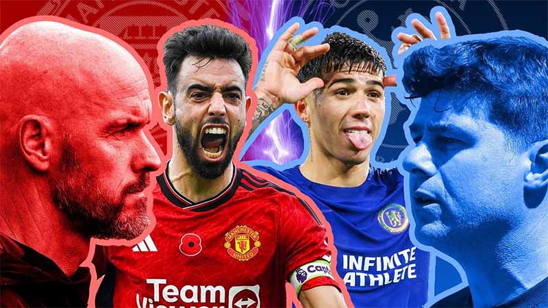 Chelsea vs Manchester United: Cuộc đối đầu kinh điển (Xem lại lịch sử!)